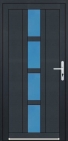 Jednokrídlové dvere Soft Stĺpikové